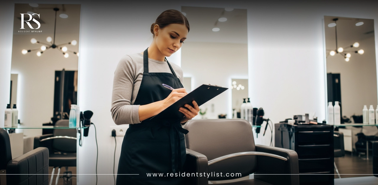 Aged care residents receiving professional hairstyling to address hair texture changes due to medication side effects
